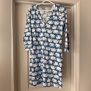 Lilly Pulitzer elephant print dress size small